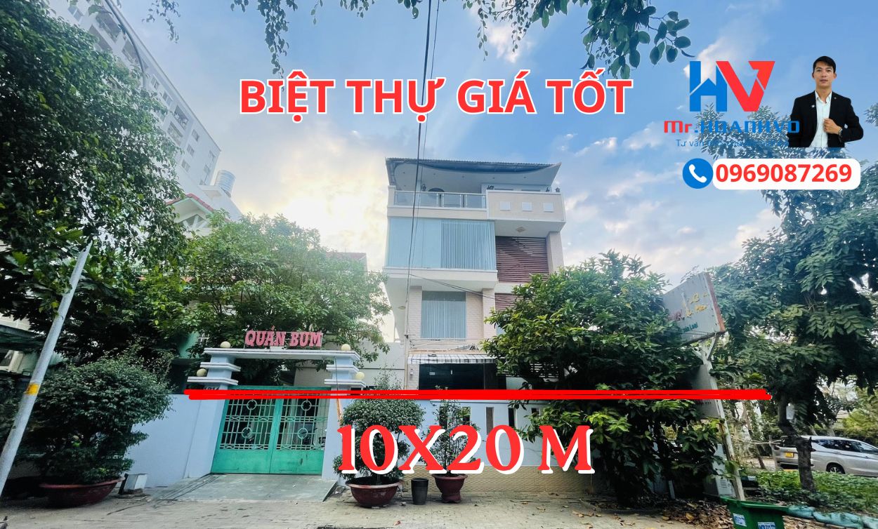 Biệt thự đường số 2 khu dân cư tấn trường