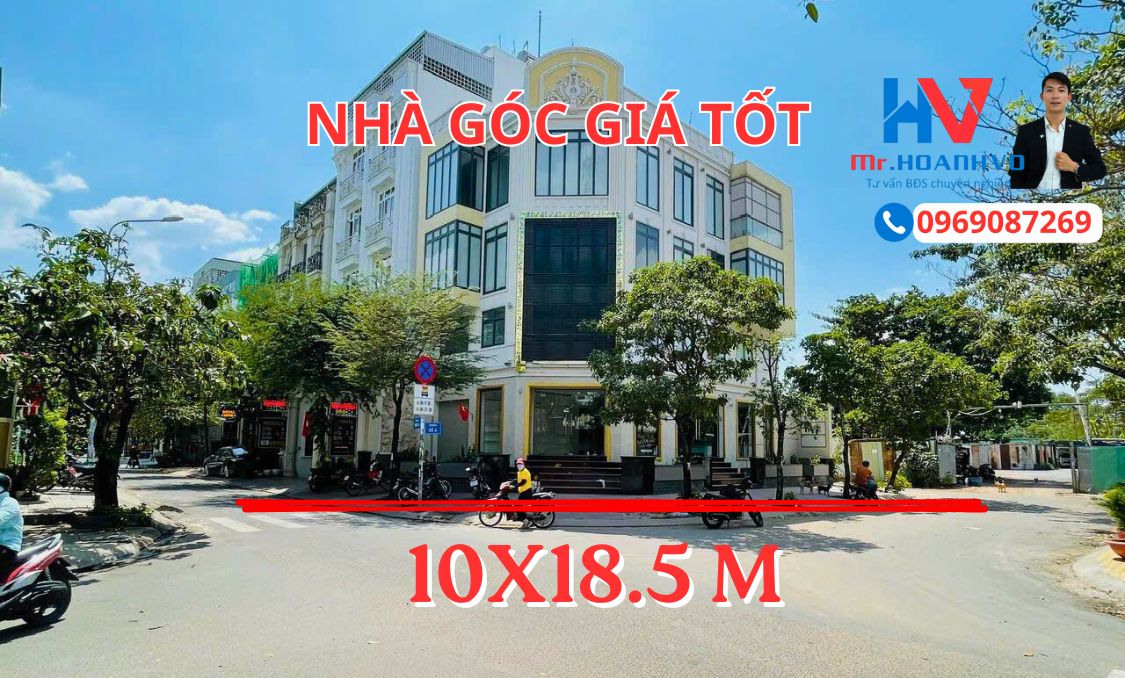 nhà phố góc đường số 9 trung sơn