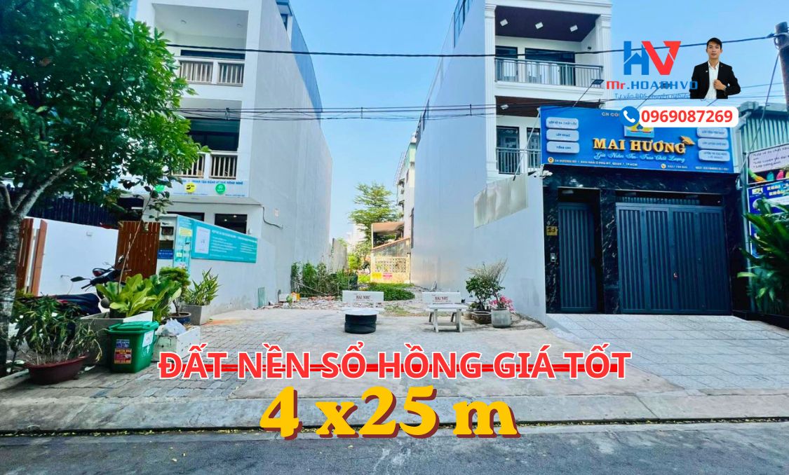 Đất nền Giá Rẻ Phú Mỹ Chợ Lớn - 4x25 m