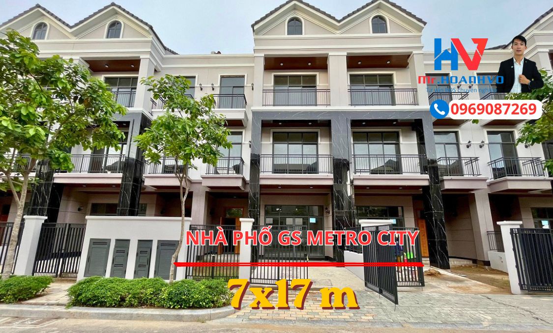 Nhà phố góc Gs Metro City 16.9 tỷ