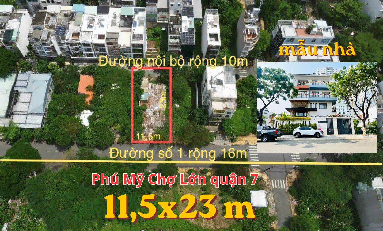 Đất nền Phú Mỹ Chợ Lớn - CIQ4 -7x19 m