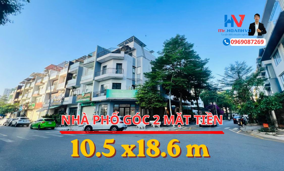 nhà phố góc 2 mặt tiền đường lớn jamona city