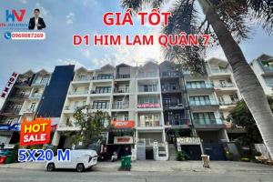Nhà phố D1 Him Lam Giảm 3 tỷ