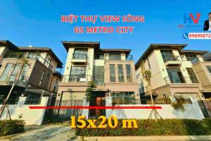 Biệt thự đơn lập View sông C1 GS Metro City