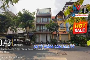 Đất mặt tiền đường 40 Tân Quy Đông