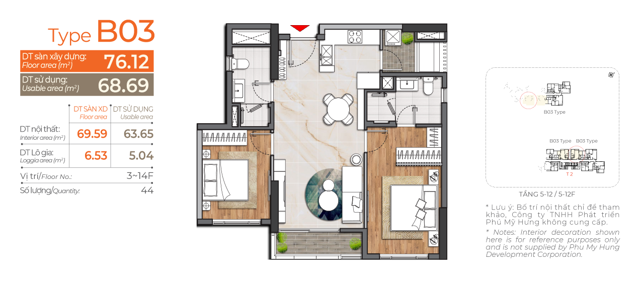 layout can 03 thap B cardinal court