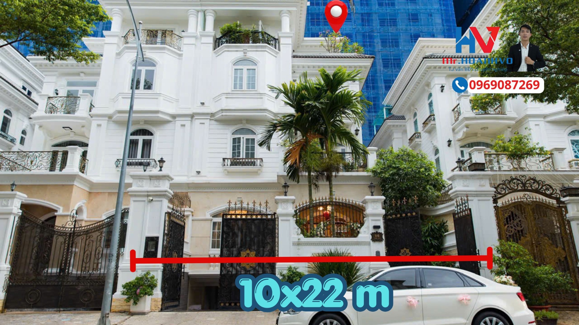 Biệt thự Song Lập City Land Giá tốt