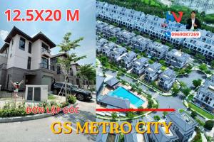 Biệt thự đơn lập 250 M2  GÓC GS Metro City