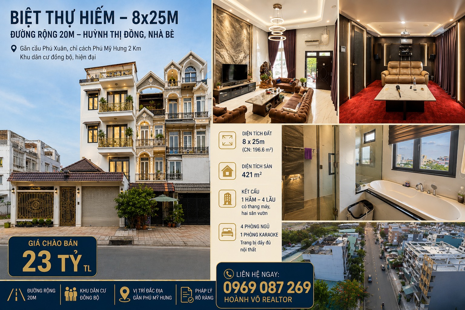 Nhà phố TĐC Phú Mỹ