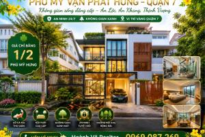 Biệt thự Song Lập Phú Mỹ Vạn Phát Hưng Q7