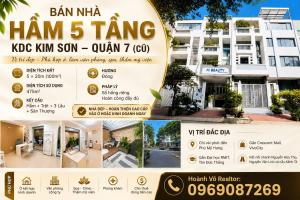 Nhà phố giá tốt Nguyễn Hữu Thọ KDC Kim Sơn  Q7
