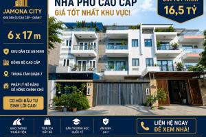 Nhà phố 6x17 m Jamona City