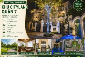 Biệt thự City Land Riverside 61.9 tỷ