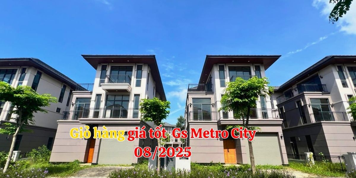 giá bán GS Metro City tháng 8 2025