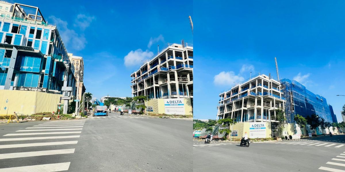 tiến độ dự án larcade phú mỹ hưng