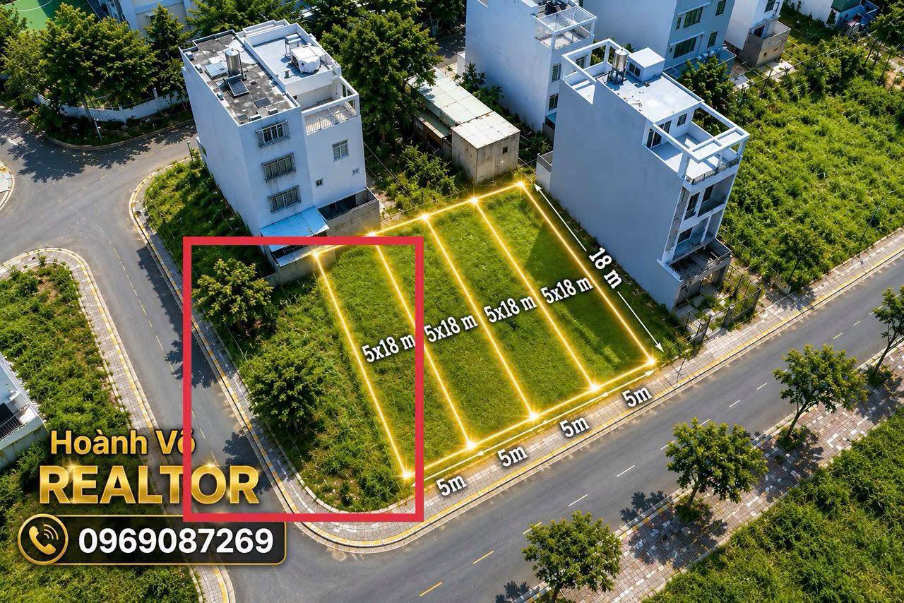 Lô Đất 5x18 m - 9 tỷ TĐC Phú Mỹ