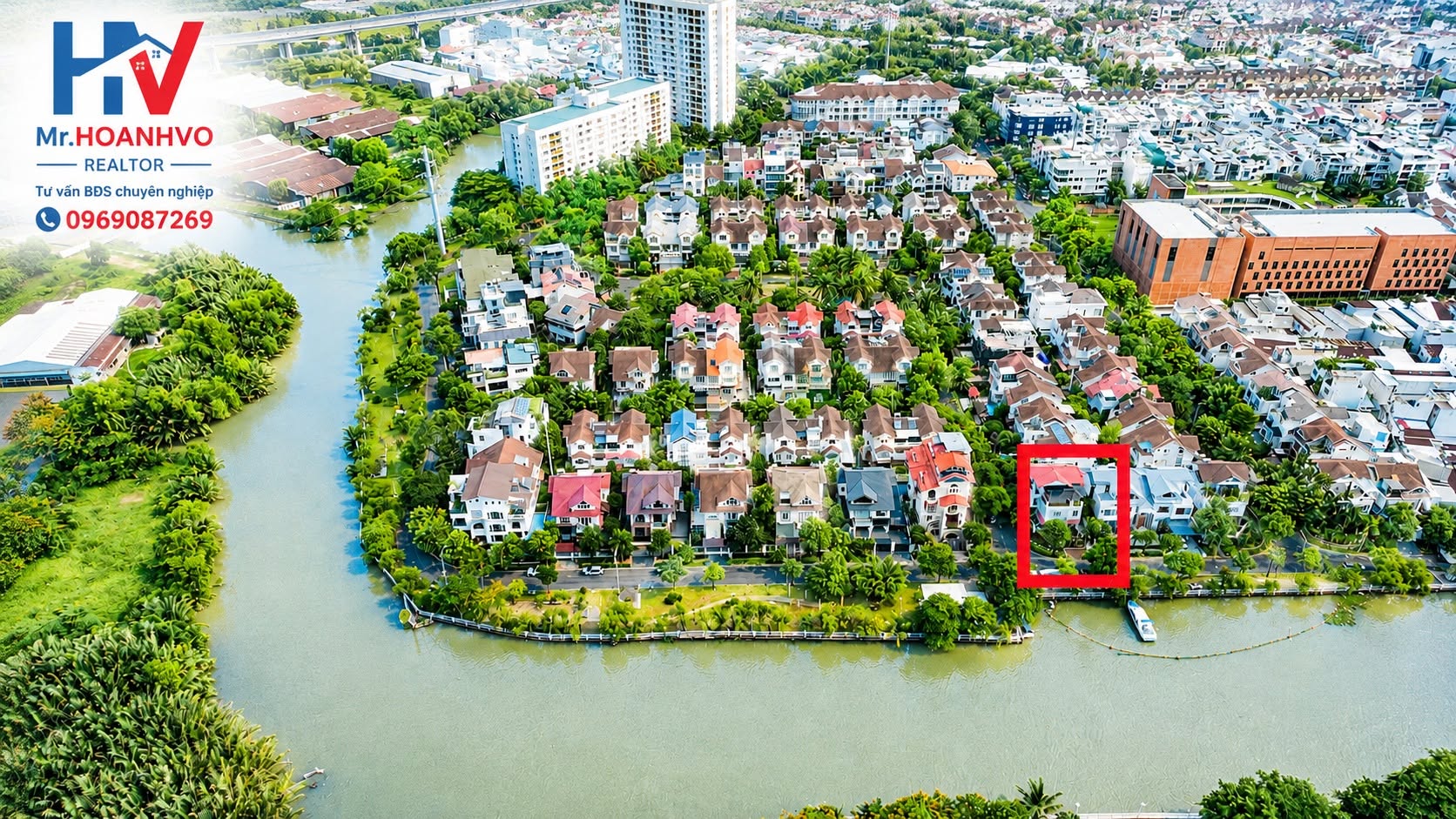 Biệt thự  Góc View Sông Nam Phú Villas
