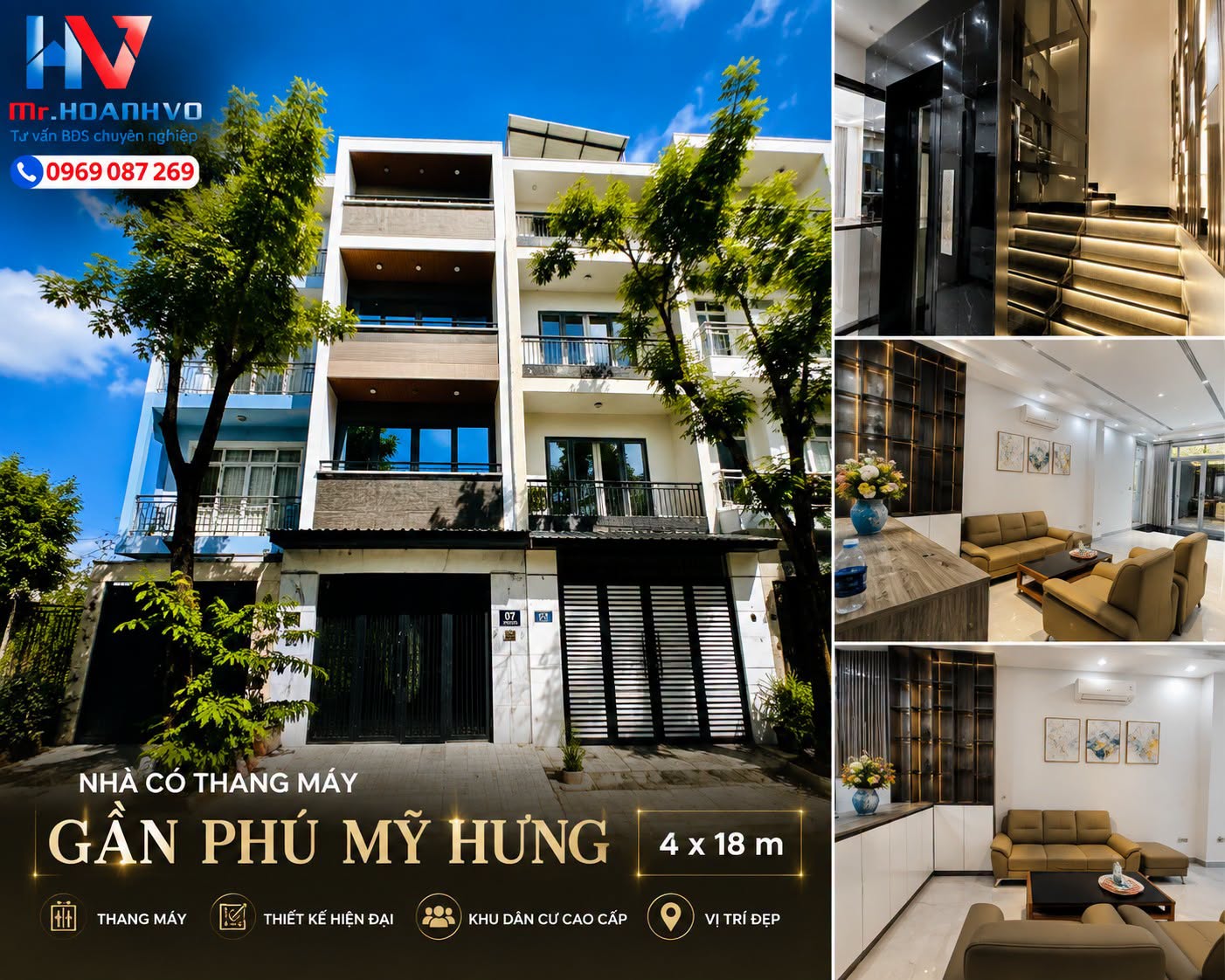Nhà phố đường 40 Tân Quy Đông