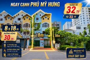 Biệt thự  Mặt Tiền Đường Phú Thuận 30 m