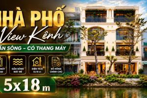 Nhà phố đẹp view kênh có thang máy