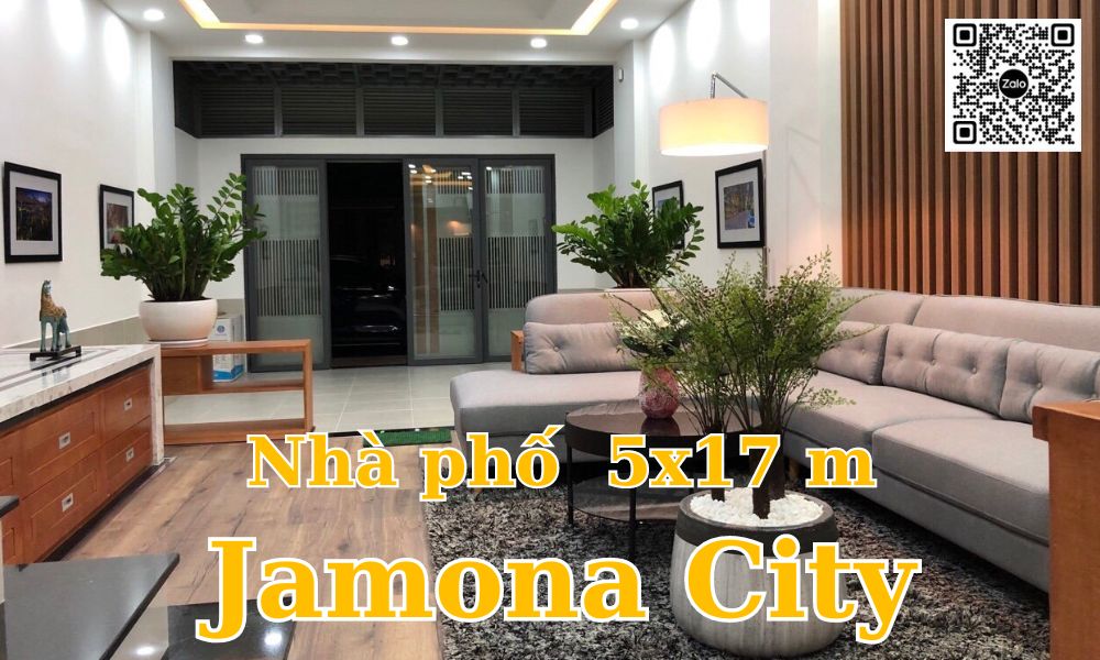 Kẹt Bán cần bán Nhà phố 5x17 m View công viên đầy đủ nội thấtJamona City