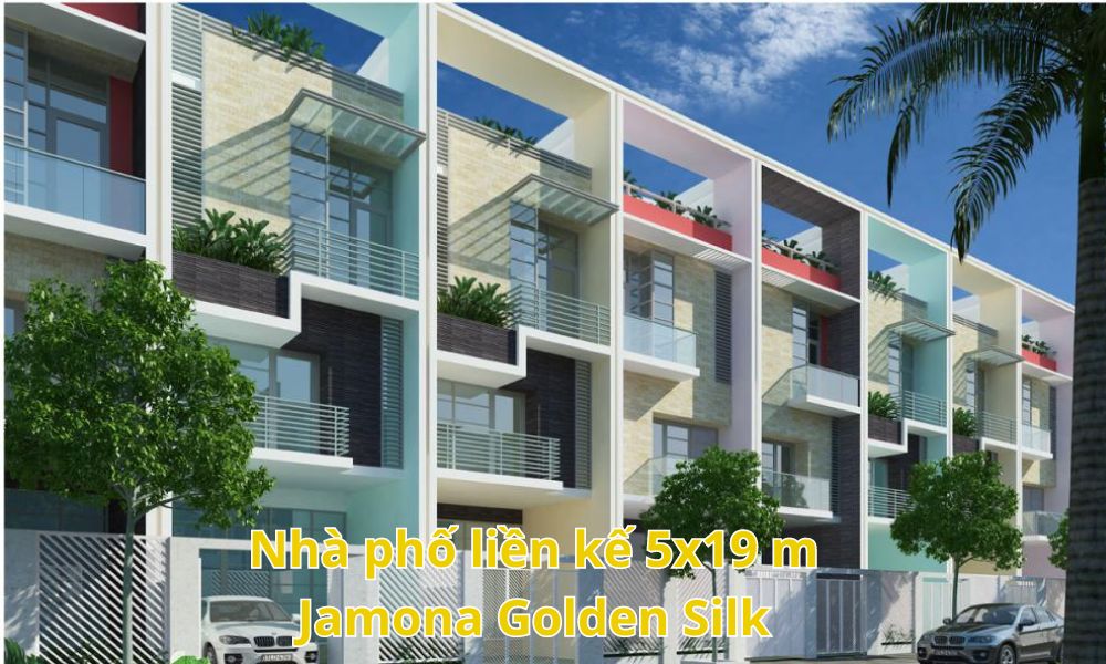 nhà phố liền kề jamona golden silk