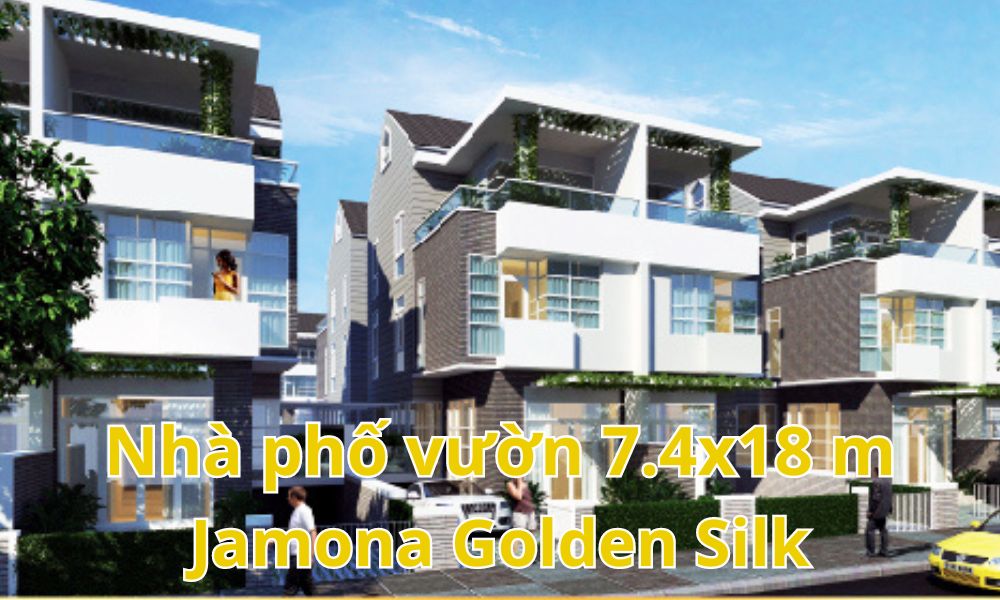 Chủ nhà kẹt bank Gửi bán căn nhà phố vườn rẻ nhất Jamona Golden Silk