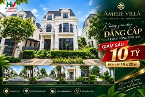 Đơn lập Amelie Villa Giảm 10 tỷ