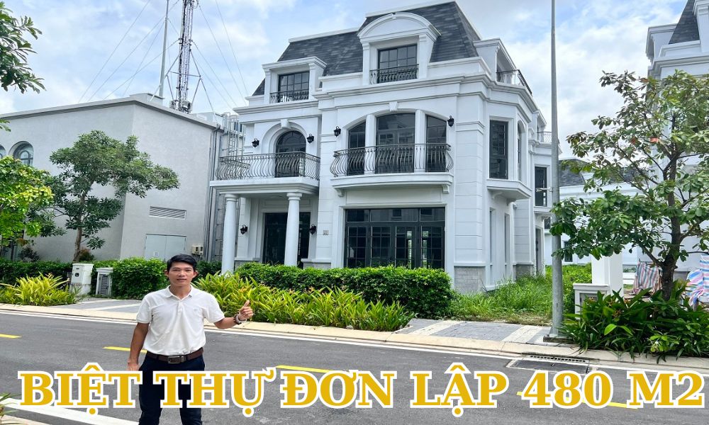 biệt thự đơn lập 480 m2 amelie villa