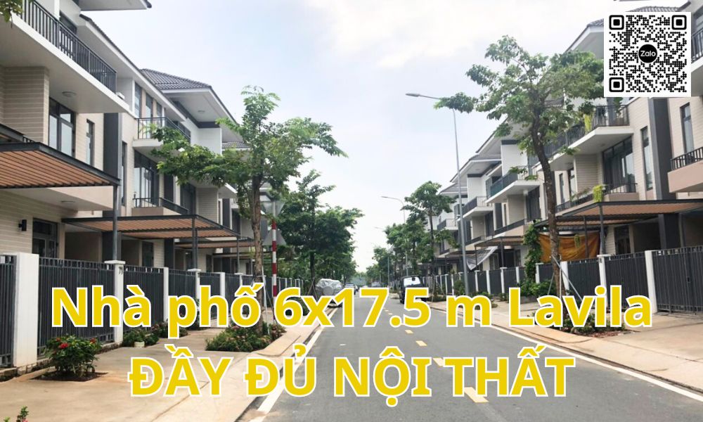 nhà phố lavila đầy đủ nội thất