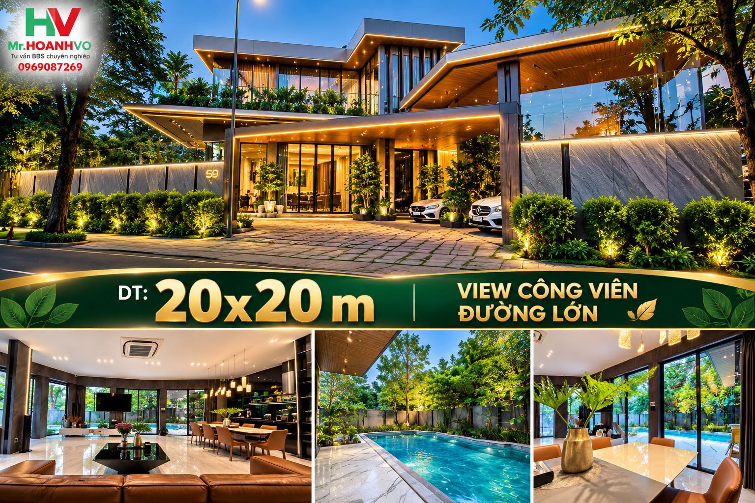 biệt thự đơn lập Hưng Thái đẹp