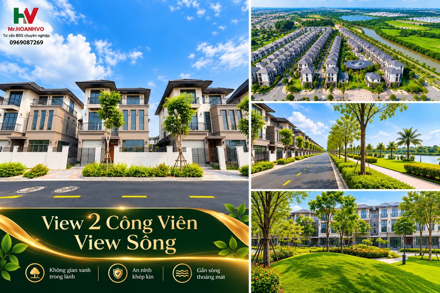 Biệt thự 300 m View Sông GS Metro City