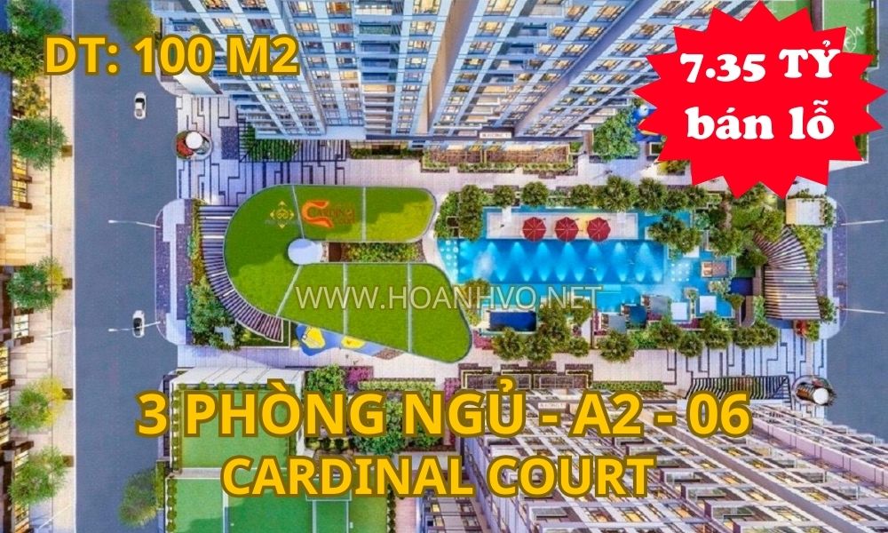 Chủ cần tền gửi bán lỗ căn 3 phòng ngủ tháp A diện tích 100 m2