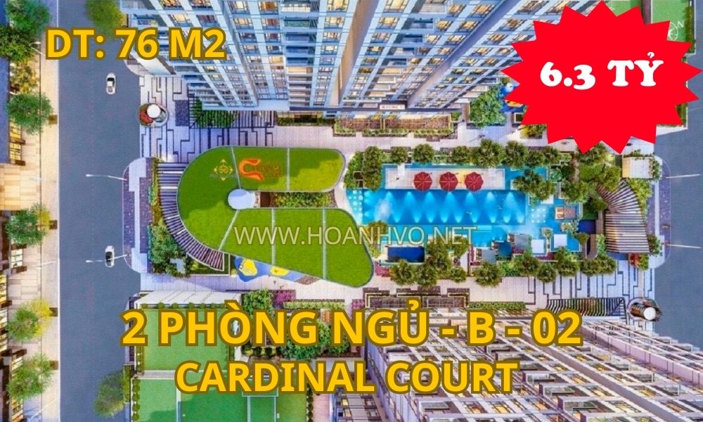 Chủ nhà cần bán nhanh Căn B12-04 Cardinal Court view hồ bơi