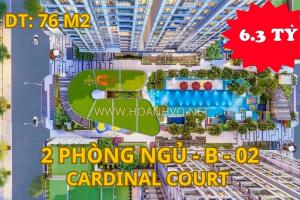 Chủ nhà cần bán nhanh Căn B12-04 Cardinal Court view hồ bơi