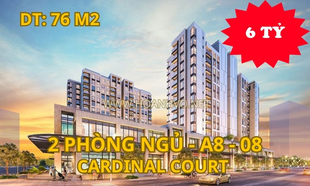 Chủ nhà cần bán gấp Căn A8-08 Cardinal Court