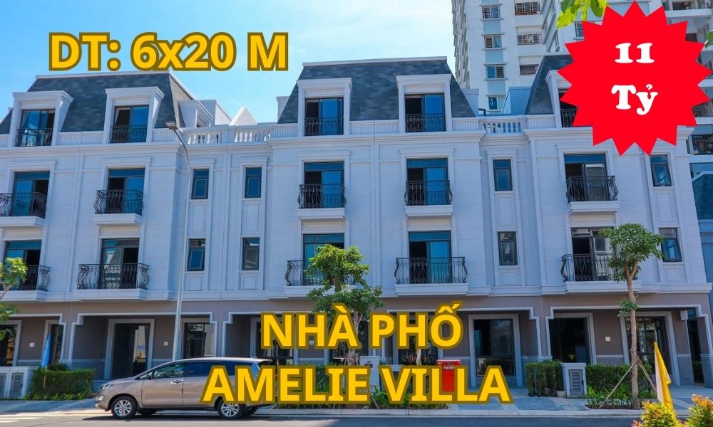 Cần bán Gấp Nhà Phố 6x22 m Amelie Villa giá 11.5 tỷ thương lượng