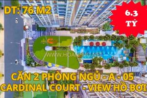 CĂN 2 PHÒNG NGỦ 05 THÁP T1 DỰ ÁN CARDINAL COURT