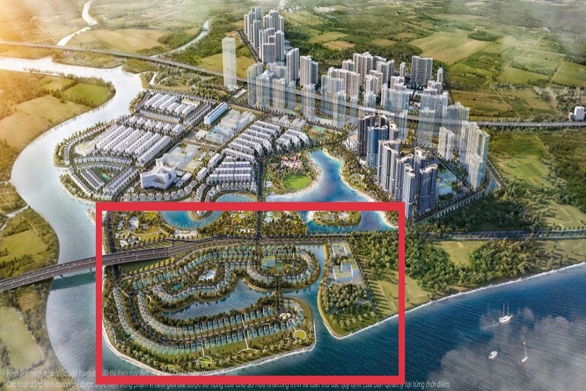 VỊ TRÍ DINH THỰ vinhomes grand park