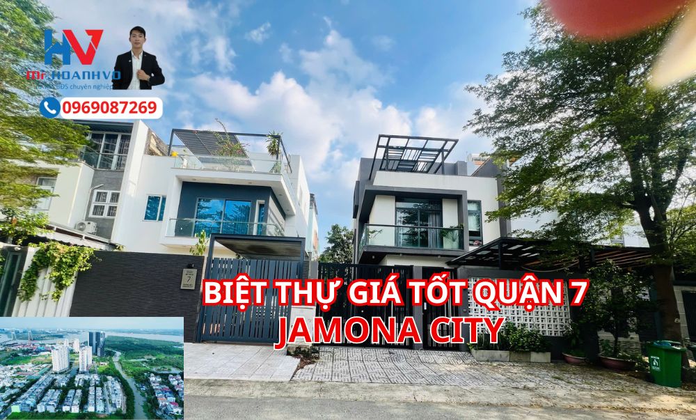 biệt thự song lập dự án Jamona City giá tốt