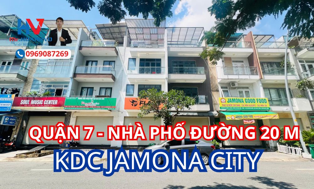 Nhà Phố Jamona City rẻ nhất