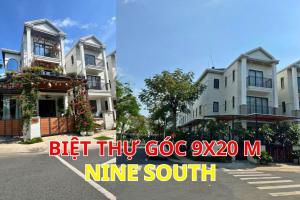 Biệt thự góc Nine South 9x20 nhà đẹp giá tốt