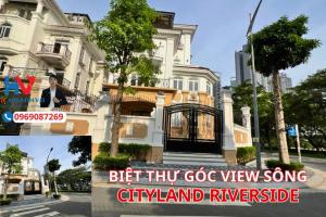 Biệt thự  đơn lập góc view sông City Land Quận 7