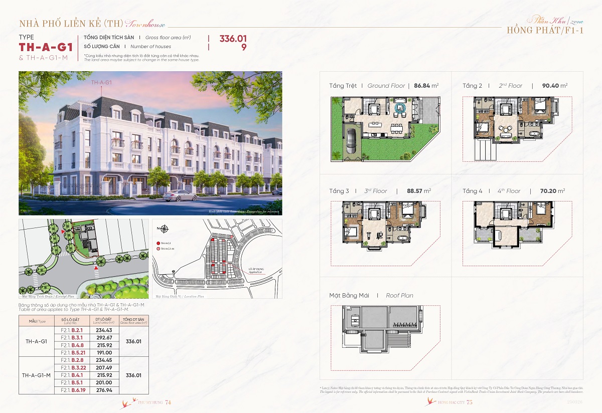 layout nha pho hong hac city mau a-g1