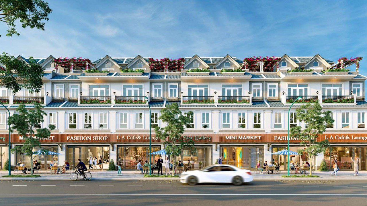 nhà phố five star eco city