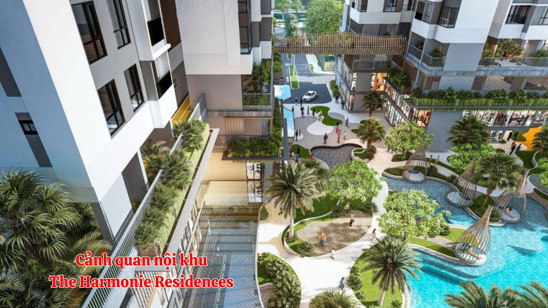 tiện ích nội khu the harmonine phú mỹ hưng bình dương