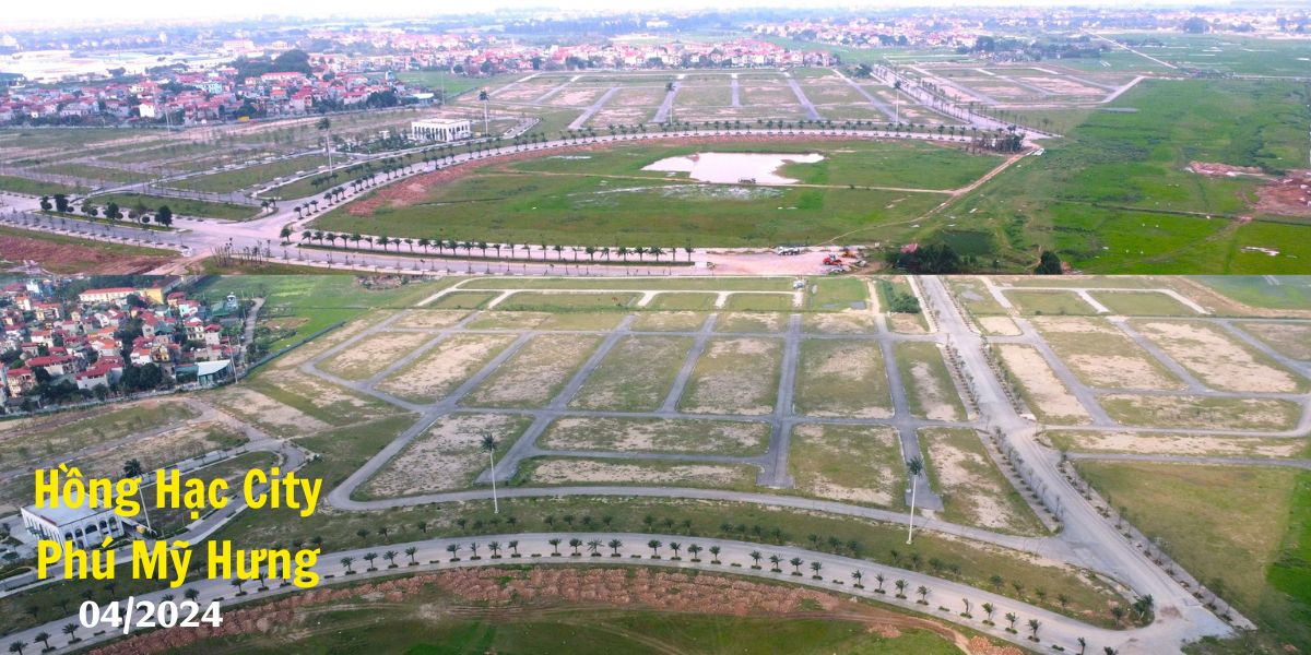 tiến độ thực tế dự án hồng hạc city bắc ninh