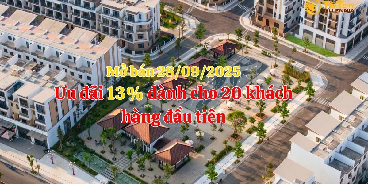 mở bán dự án t&t City millennia