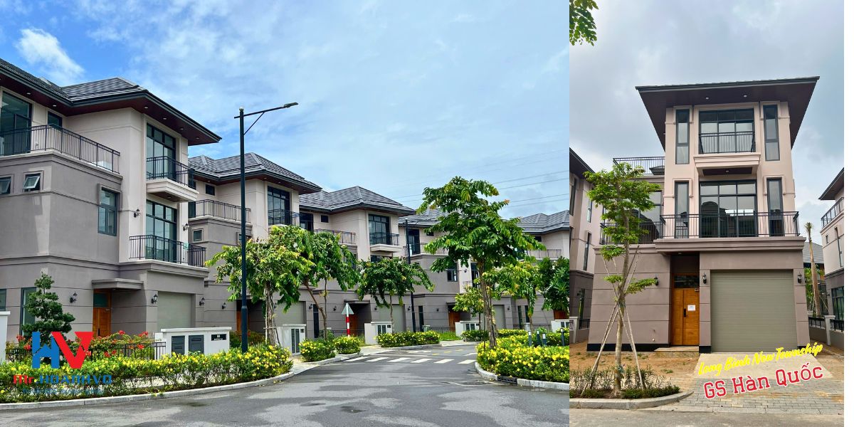 mẫu dự kiến biệt thự đơn lập long bình new township