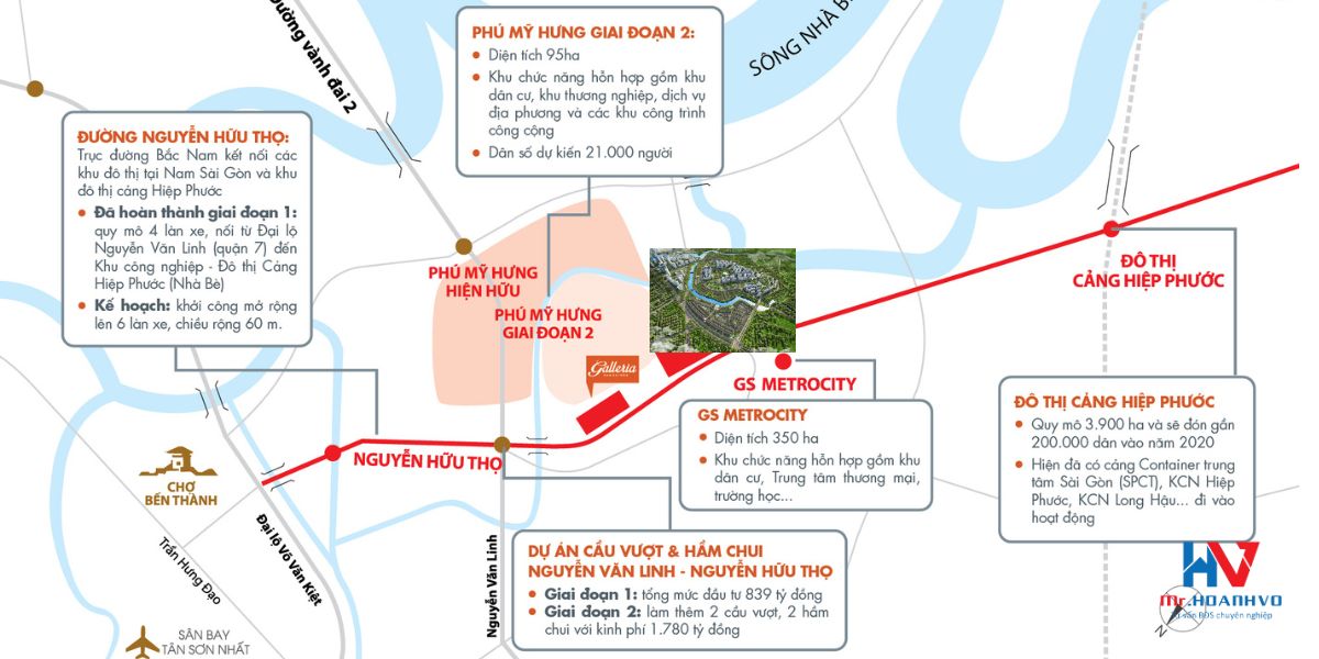 Vị trí dự án zeit edu county nhà bè